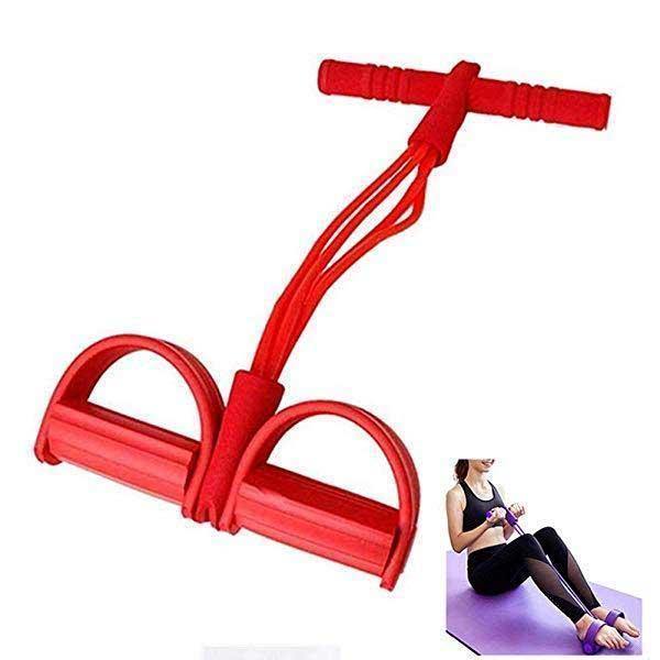 Sit Up Pull Rope, Elastic Sit Up Pull Rope Abdominal Exerciser Home Sport Equipment - MY STORE LIVING