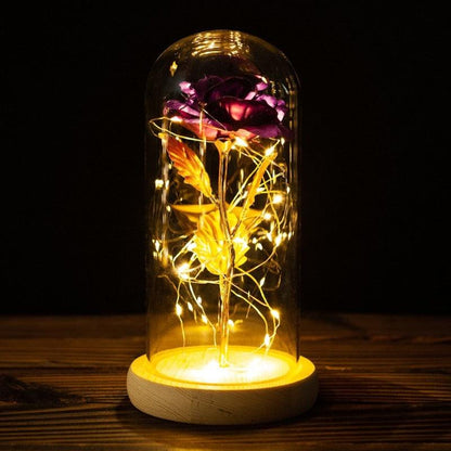 Eternal Rose LED Lights Led Lights String Forever In A Glass Unique Gifts - MyStoreLiving