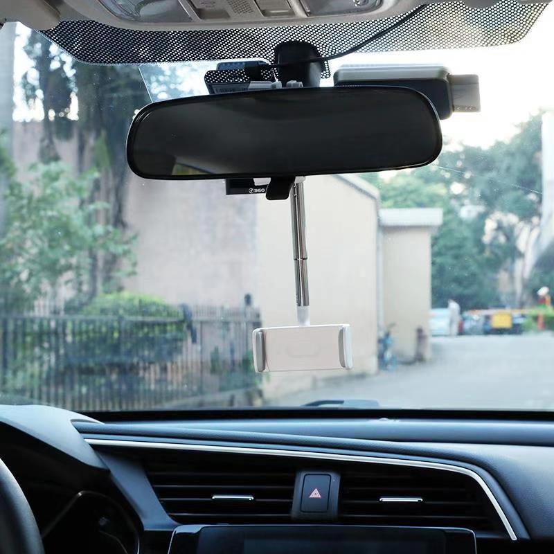 360° Rearview Mirror Phone Holder - MY STORE LIVING