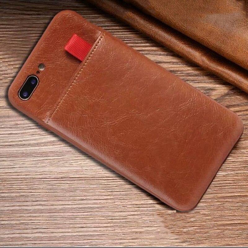 Haissky Leather Wallet Phone Case For iPhone X 6 6s 7 8 Plus Case Luxury Pull Type Card Slots Back Cover For iPhone X 10 8 Plus - MY STORE LIVING