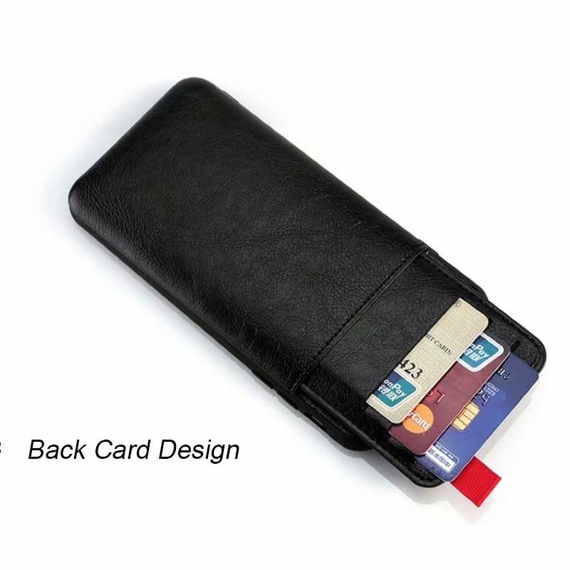 Haissky Leather Wallet Phone Case For iPhone X 6 6s 7 8 Plus Case Luxury Pull Type Card Slots Back Cover For iPhone X 10 8 Plus - MY STORE LIVING