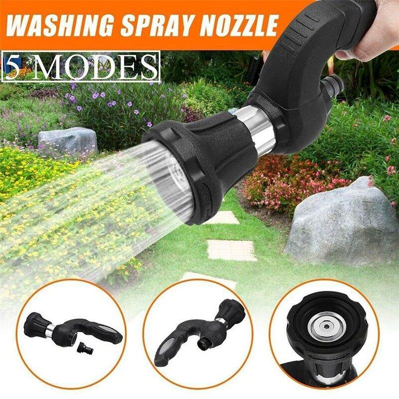 Pressurized Water Gun Sprayers Hose Blaster Fireman Nozzle Lawn Garden Super Powerful - MY STORE LIVING