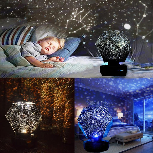 Children's Night Light Projector Starry Sky Ceiling Galaxy Star Projector - MyStoreLiving