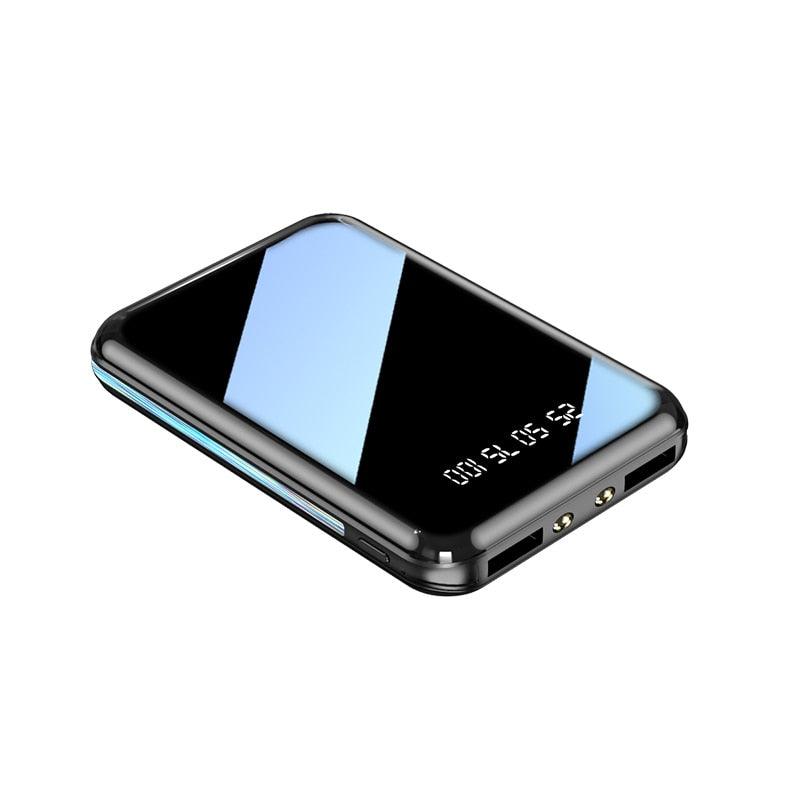 20000mAh Mini Power Bank Portable Charger Mirror Screen LED Digital Display - MyStoreLiving