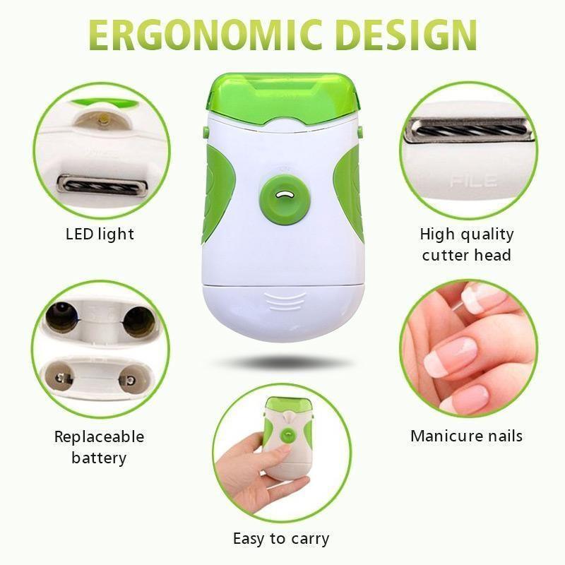 Electric Nail Trimmer Clipper Cutter - MyStoreLiving