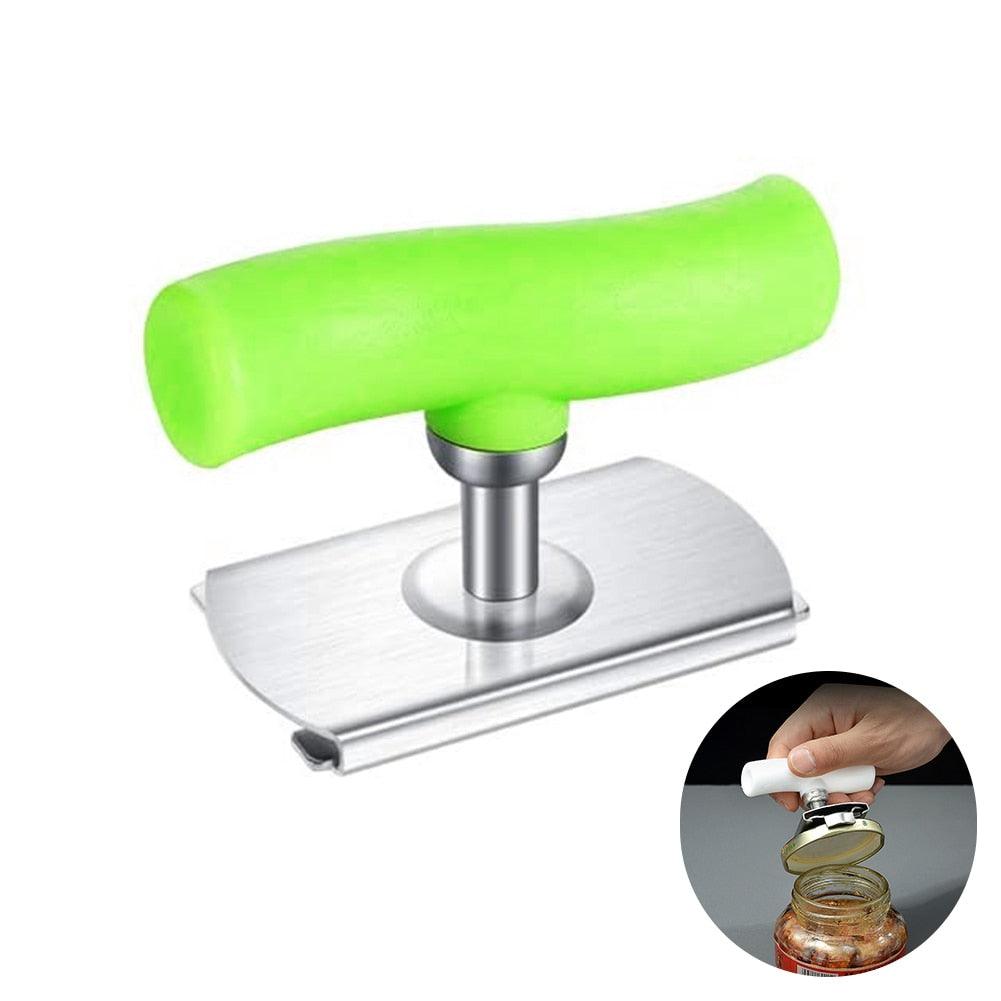 Stainless Steel Kitchen Accessories Bottle Can Opener Can Gap Lids Off Easily Adjustable Size - MyStoreLiving