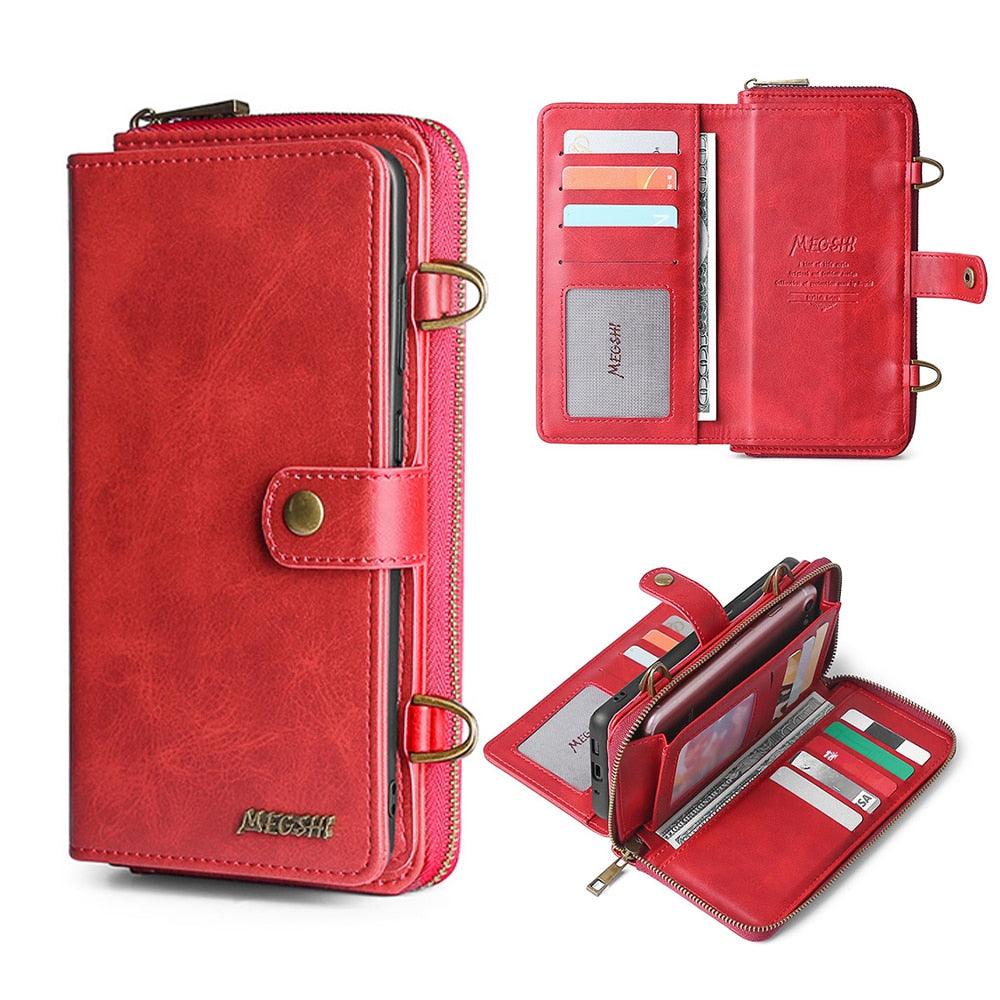 Detachable wallet Leather Phone Case for iPhone - MyStoreLiving