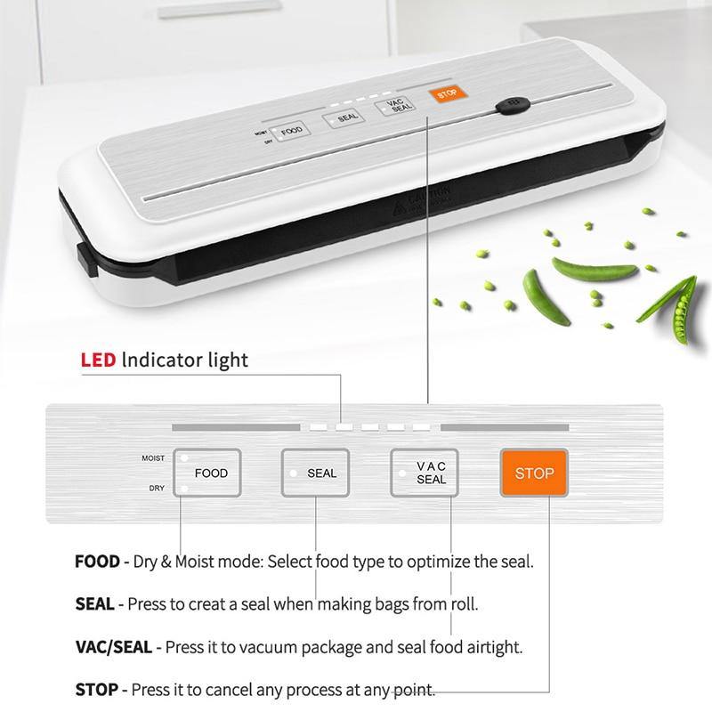 LAIMENG Vacuum Packing Machine Sous Vide Vacuum Sealer For Food Storage New Food - MY STORE LIVING