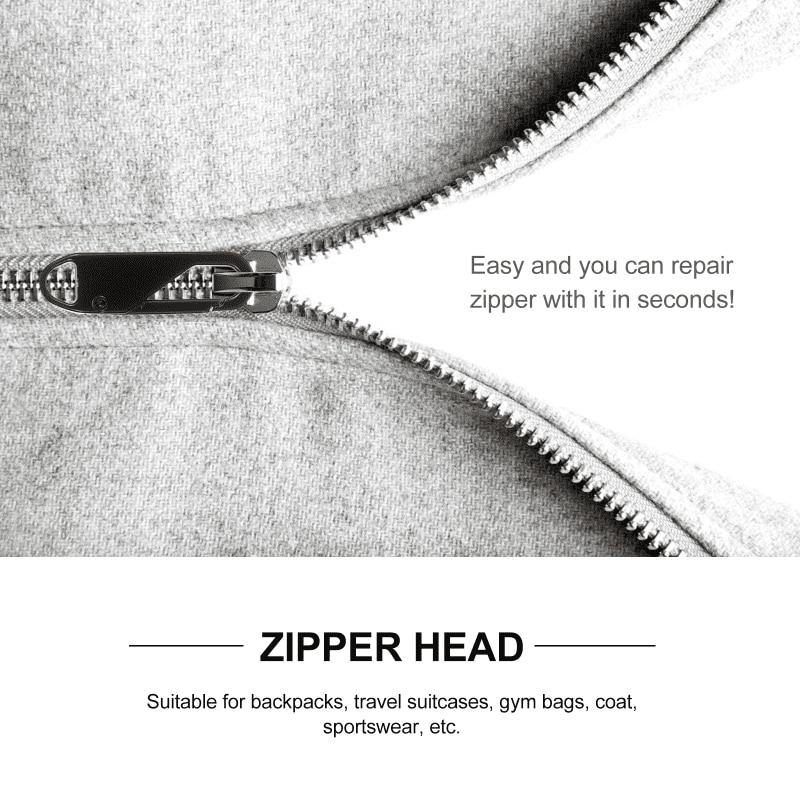 Universal Detachable Zipper Puller Head Zipper lightning Repair Kits - MY STORE LIVING