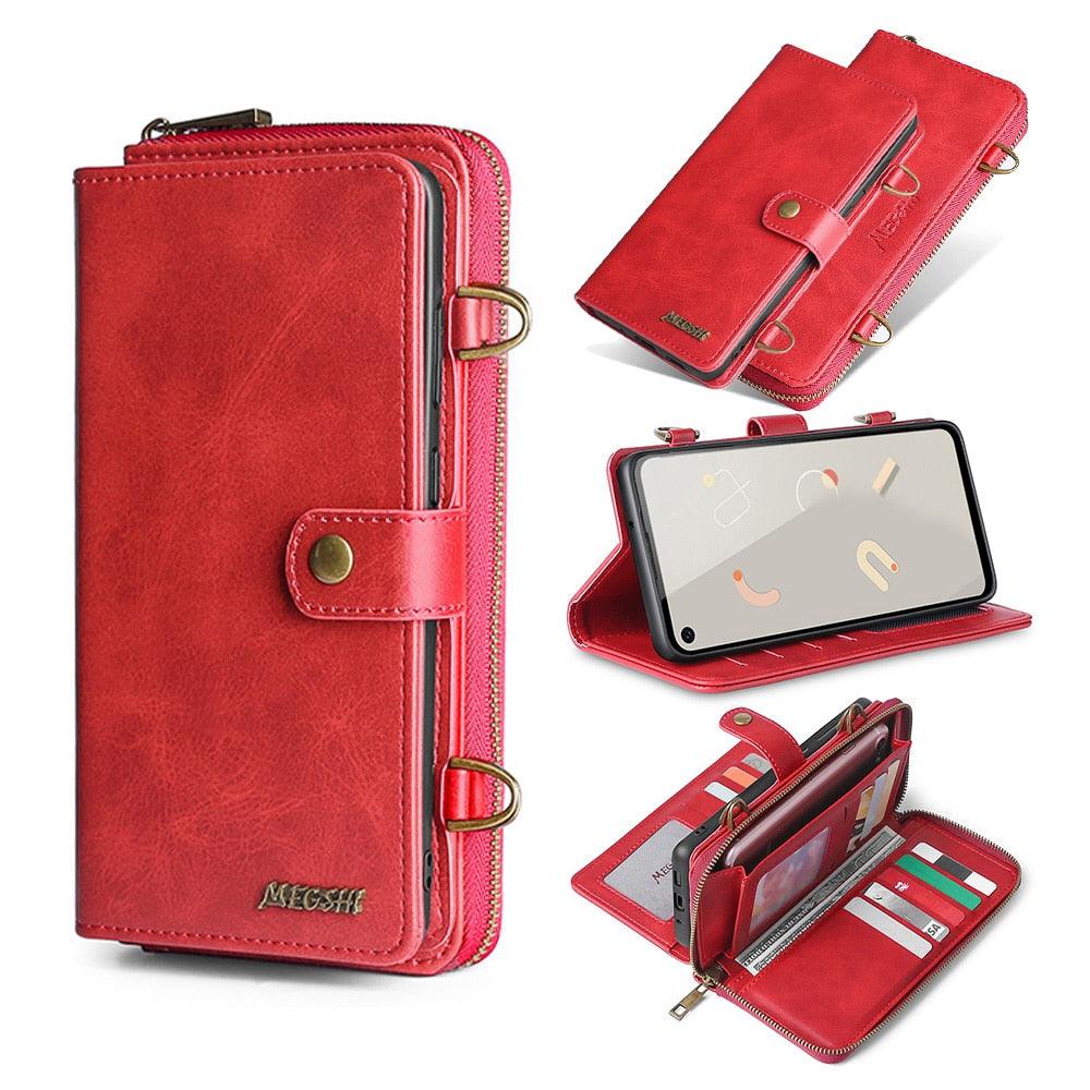 Wallet Leather Cell Phone Case for XiaoMI, Redmi, - MyStoreLiving