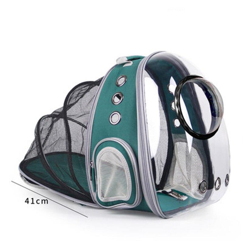 High Quality Astronaut Portable Cat Travel Bag Breathable Space Capsule Expendable Transparent Carrier Pet backpack For Cat Dog - MY STORE LIVING