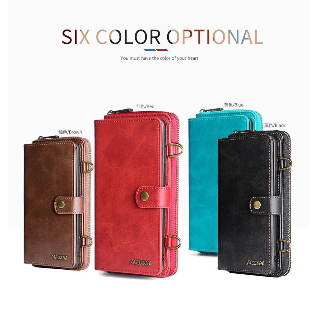 Wallet Leather Cell Phone Case for XiaoMI, Redmi, - MyStoreLiving