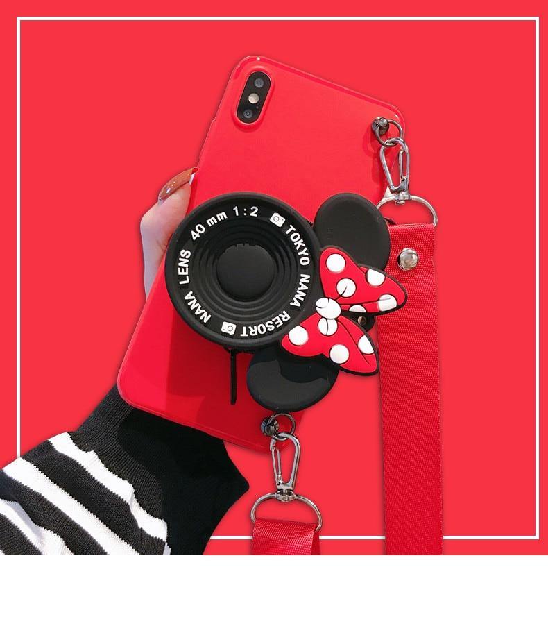 Camera Wallet Soft TPU Silicone Phone Case - MY STORE LIVING