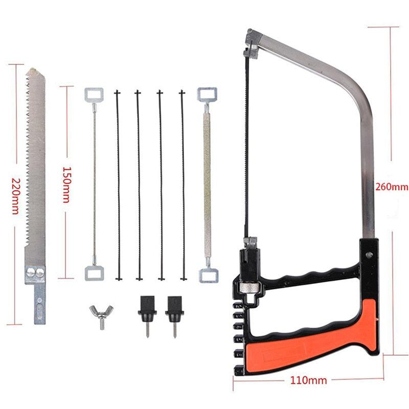 Multifunctional Handsaw Set Woodworking Universal Hand Saw 11 in 1 Mini Hacksaw - MyStoreLiving