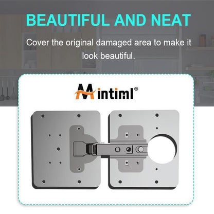 Mintiml® Hinge Repair Plate Rust Resistant Stainless For Cabinet Furniture Drawer Window Steel Furniture Hardware Accessories - MY STORE LIVING