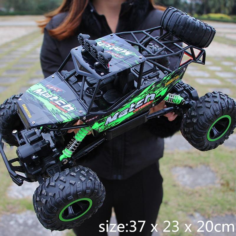 1/12 Large 4WD Remote Control Trucks 2.4G Off-Road Rock Climbing RC Car Toys - MY STORE LIVING