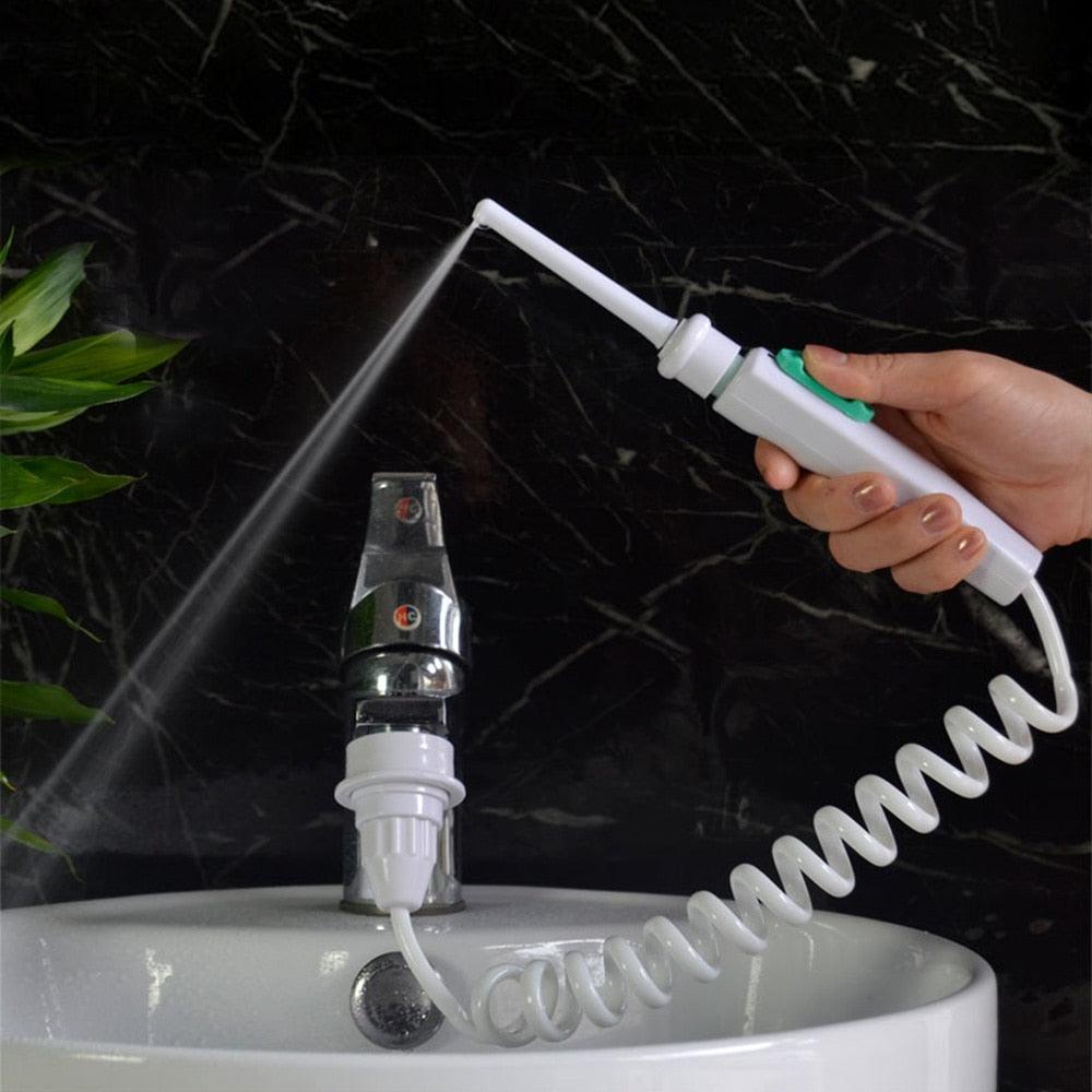 Water Dental Flosser Faucet Oral Irrigator Floss Dental Irrigator - MyStoreLiving