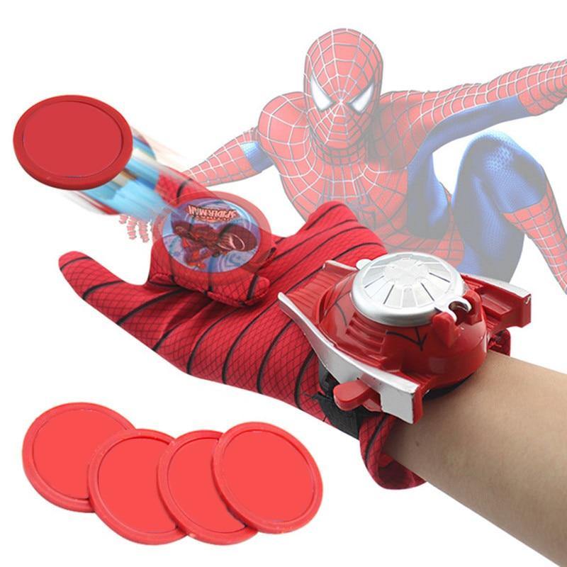 Spider Man Toys Plastic Cosplay Spiderman Glove Launcher Set - MY STORE LIVING