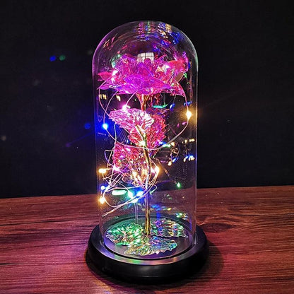 Eternal Rose LED Lights Led Lights String Forever In A Glass Unique Gifts - MyStoreLiving