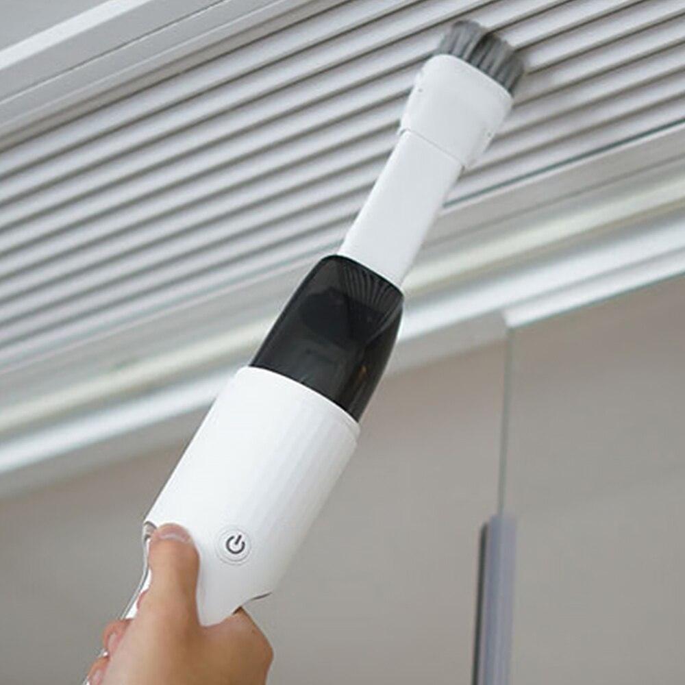 Wireless Car Vacuum Cleaner Handheld Dust Remover Portable Mini Home Auto Pet Hair Collector Desktop Cleaning Vacuum Cleaner ABS - MyStoreLiving