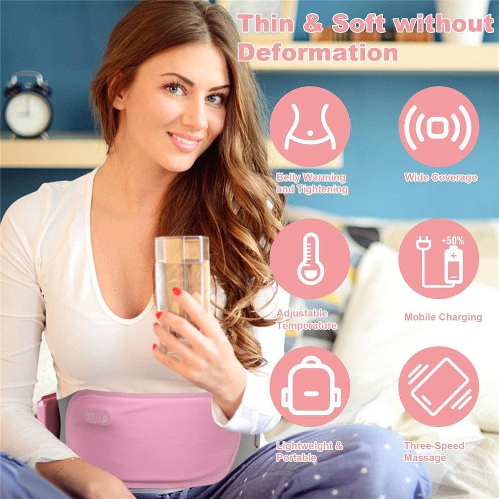 Heating Pads for Cramps - Portable Heat - Menstrual Relief Pad (Include Power Bank) - MyStoreLiving