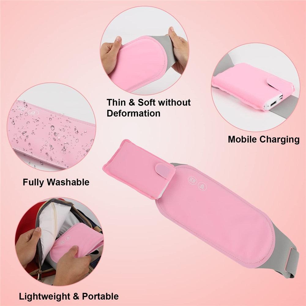 Heating Pads for Cramps - Portable Heat - Menstrual Relief Pad (Include Power Bank) - MyStoreLiving