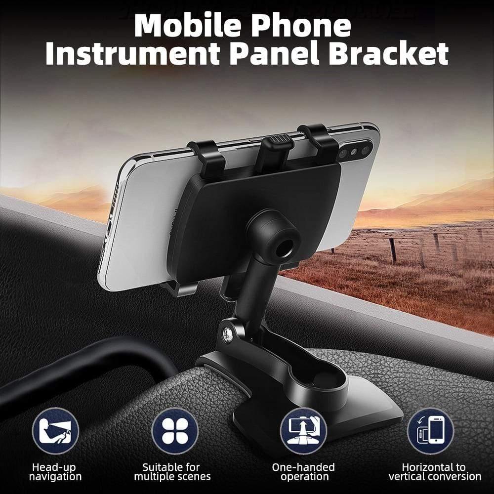 Dashboard Car Phone Holder With 360 Degree Rotation - MY STORE LIVING