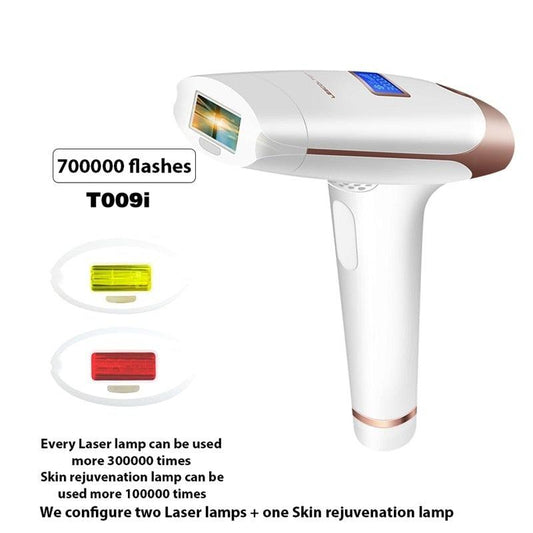 3 in 1 700000 Ipl Laser Hair Removal Device Permanent Epilator Armpit Machine - MyStoreLiving