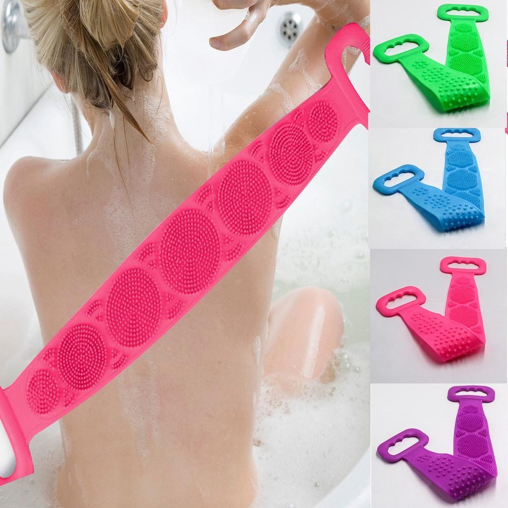 Exfoliating Silicone Wet & Dry Body Scrubber Brush - MyStoreLiving