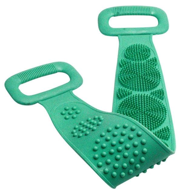 Exfoliating Silicone Wet & Dry Body Scrubber Brush - MyStoreLiving