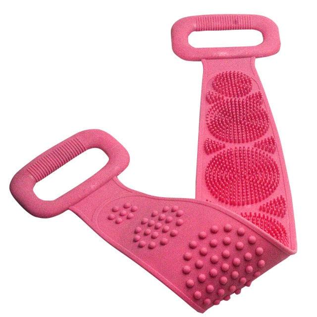 Exfoliating Silicone Wet & Dry Body Scrubber Brush - MyStoreLiving